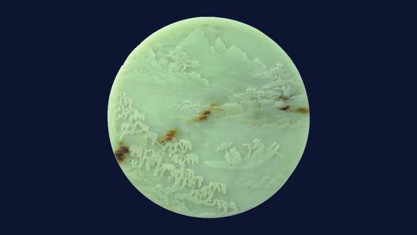 【玉乐中秋】皎皎中秋月,天上白玉盘;莹莹和田玉,润德