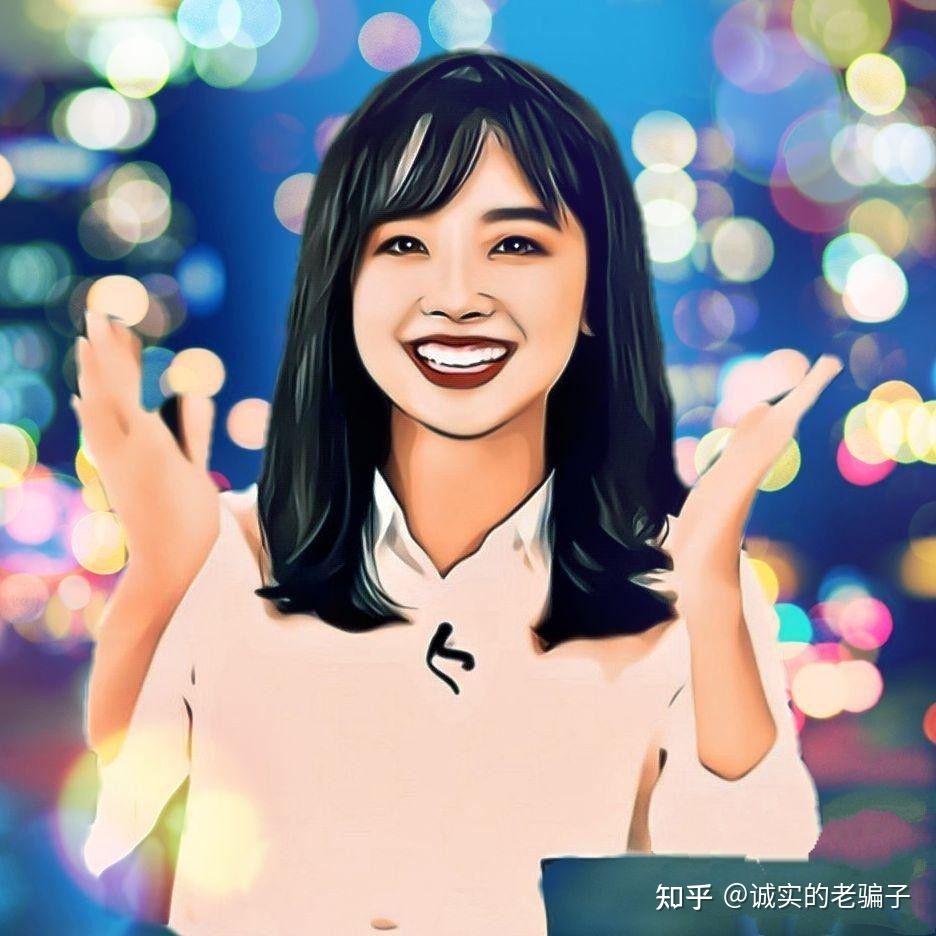王冰冰漫画风壁纸