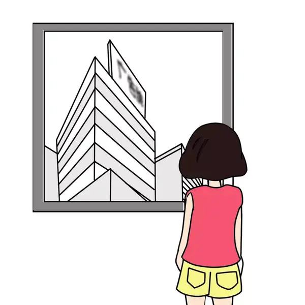 孩子写作业或看东西时眼睛贴得很近;反映看书时感觉字迹重影,浮动不