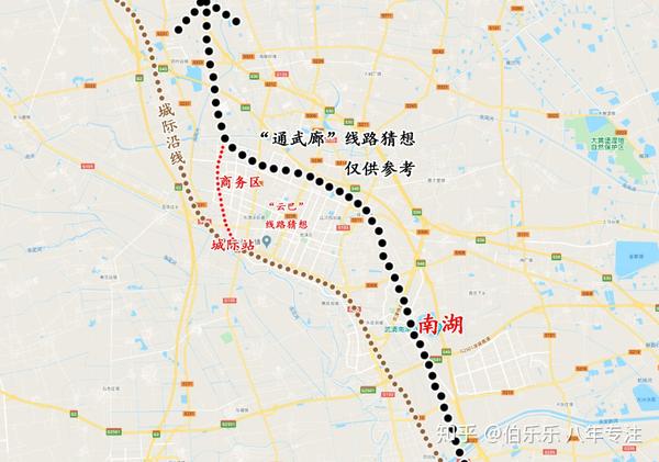 通武廊路线参考图