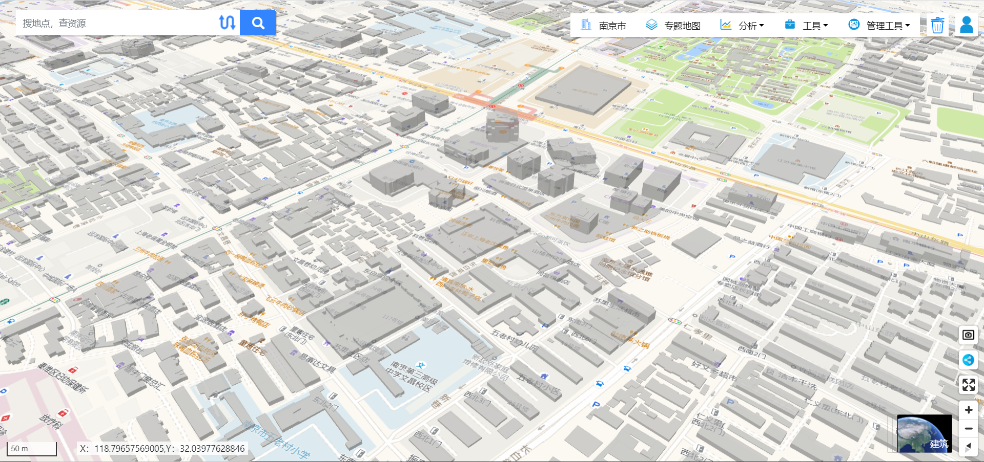 百度地图的3d地图中的道路和立交桥是怎么制作的?