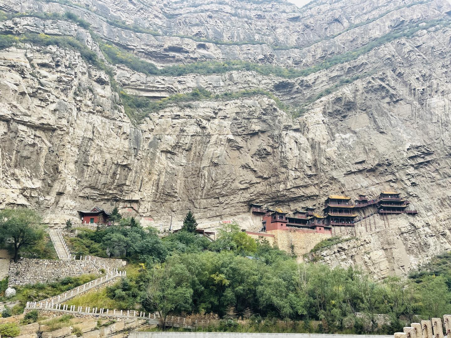 山西导览北岳恒山悬空寺