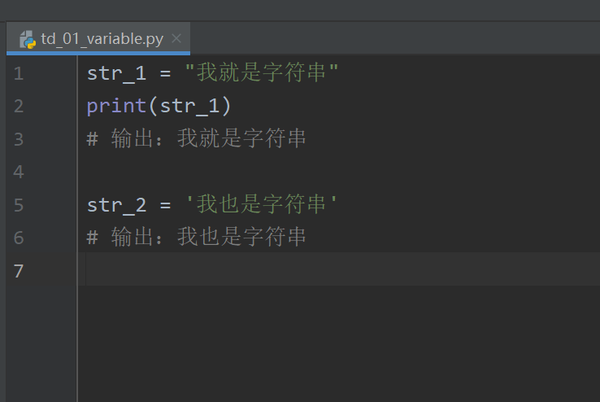 (糖葫芦) python中的字符串长什么样?