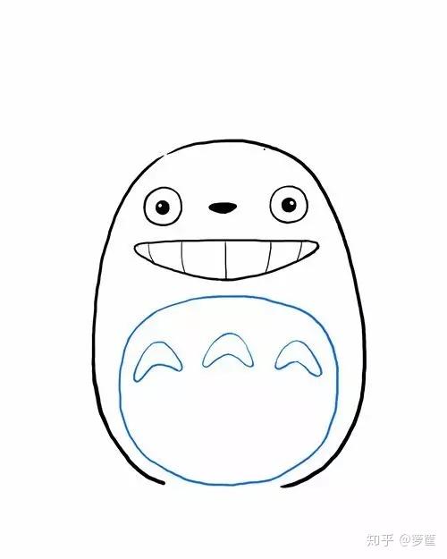 【简笔画】五分钟教你画出好几种萌萌的龙猫