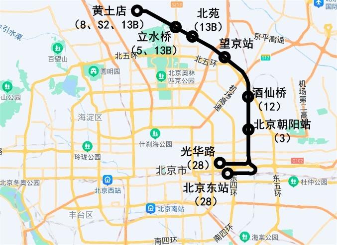 地铁快线的曙光北京地铁1719号线运转下61未来愿景