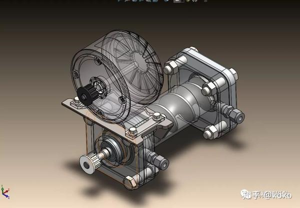 工程机械 螺旋轴泵3d模型图纸 solidworks - 知乎