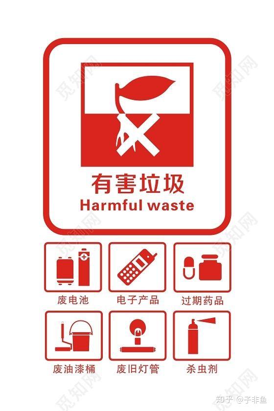 有害垃圾投放要求