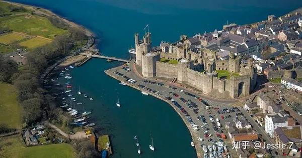 caernarfon castle 卡那封城堡