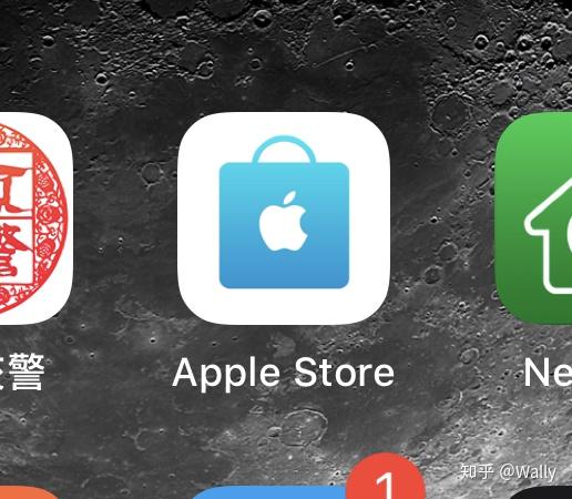 首先你需要先下载好 apple store 这个app