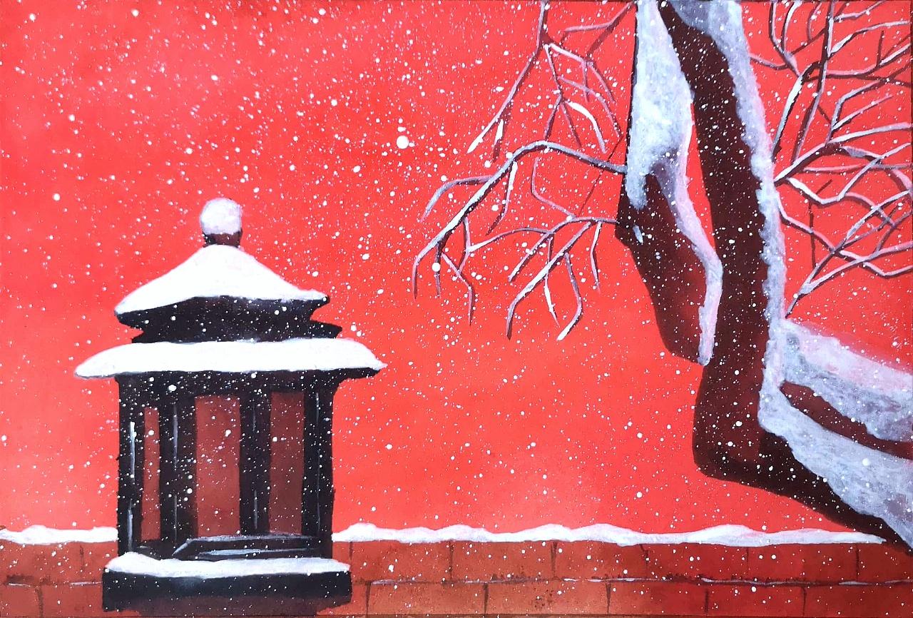 北京下雪!雪景诗词知多少