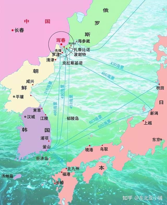 珲春市——一眼望三国