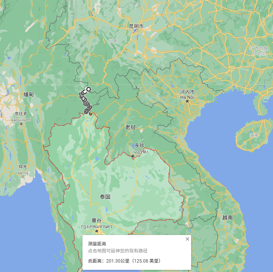 泰国离中国多远