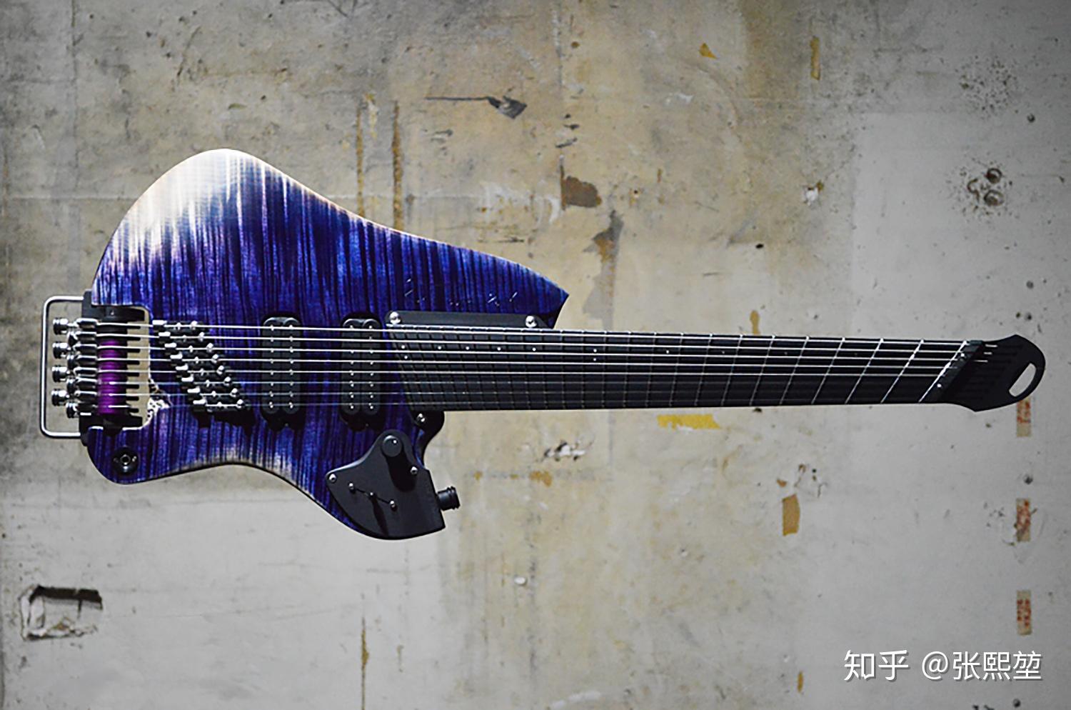 toone的订制吉他,每一把都是极具冲击力的艺术作品且独一无二退堂鼓