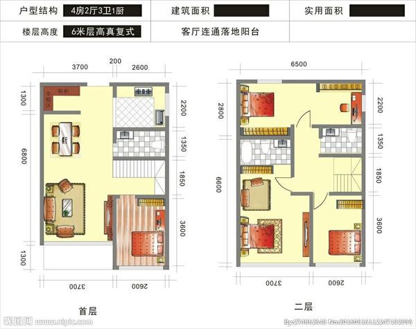 米宽7米的宅基地想建个一层半的小房子给父母养老有没有好的户型设计