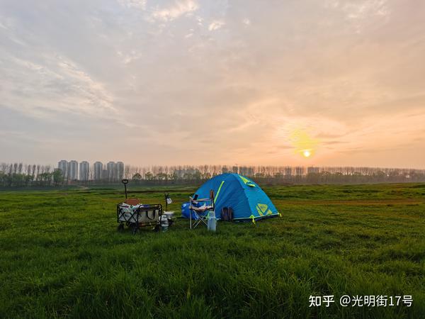 武汉露营地一府河湿地