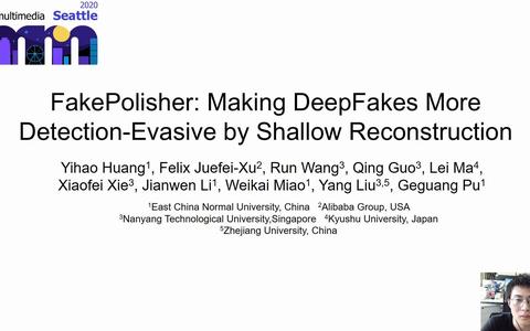 fakepolisher: making deepfakes more detection-evasive by