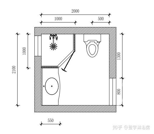 登宇淋浴房 | 4.2㎡浴室这样装修既简单又高级