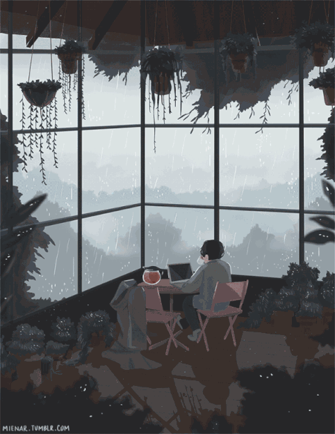 治愈插画师miena告诉我独处是一个人的盛世清欢