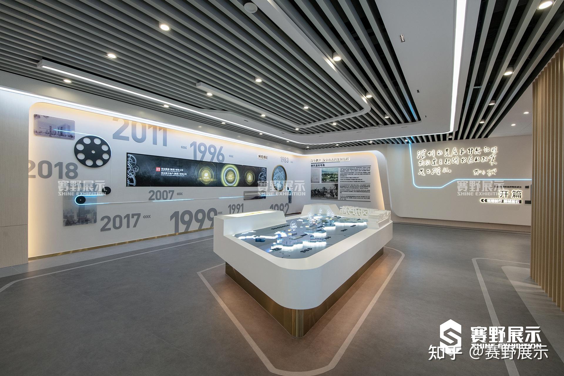 赛野展示深圳八卦岭高科技城市展厅