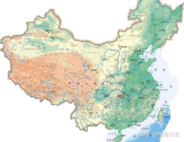 为什么长江的"荆江"河段,会形成头顶一江水的地上河?