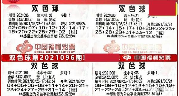 双色球21096期晒票,13 5投注信心满满,250倍单式票冲击亿元大奖