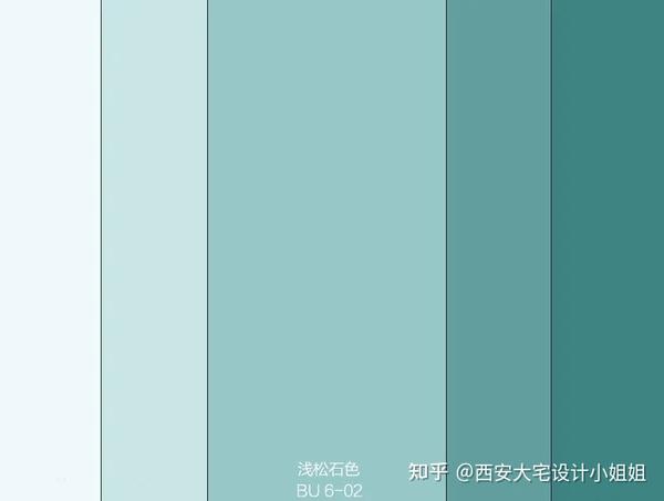浅松石配色浪漫清新收获马卡龙般的甜蜜生活