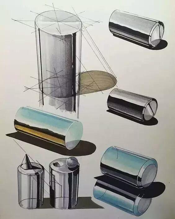 【工业设计手绘】如何专业的使用马克笔