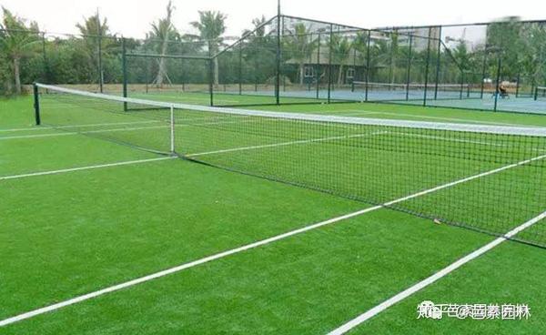 一般草地网球场和草地保龄球草坪最常用的是可以直接溶于水的肥料