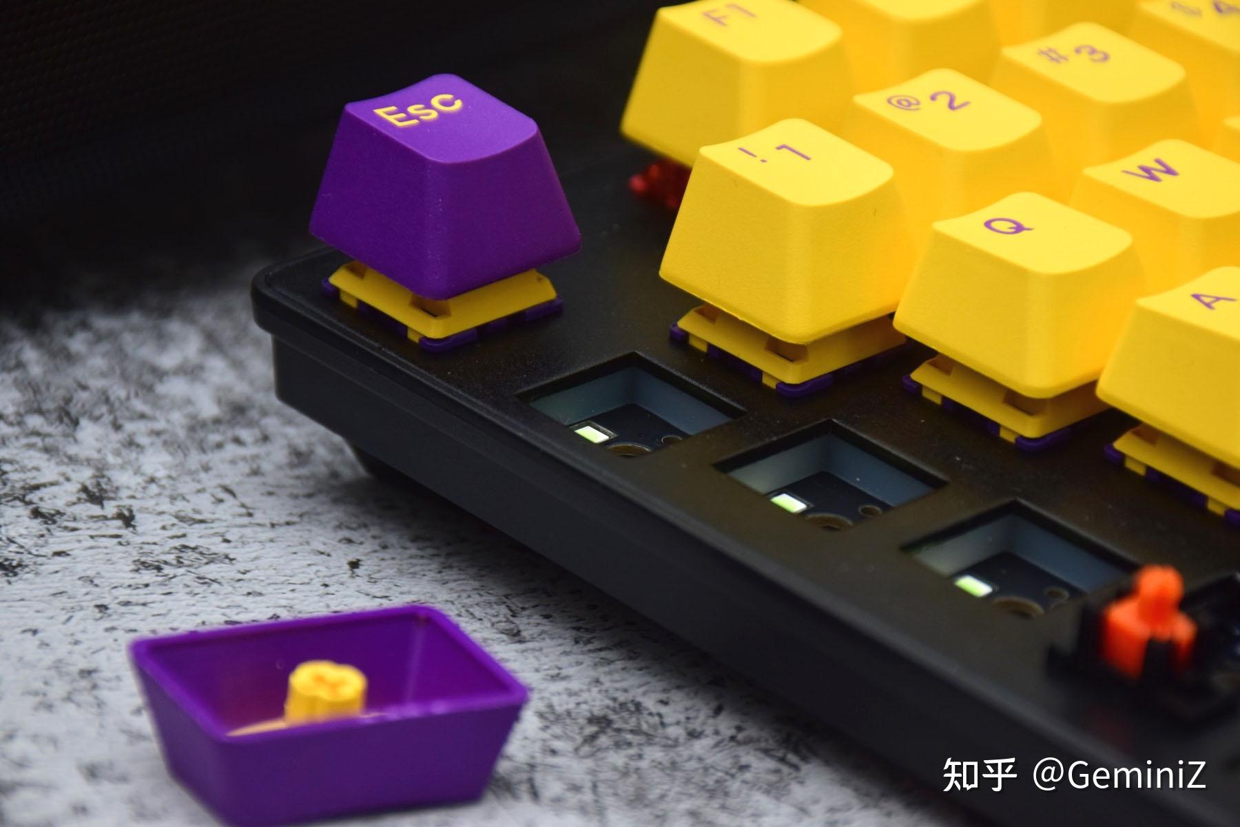 要玩就玩真的达尔优a87紫金轴版机械键盘分享