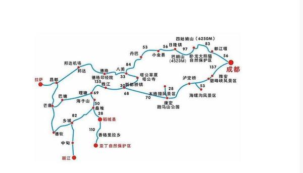 从成都出发去稻城亚丁,穷游,求攻略?