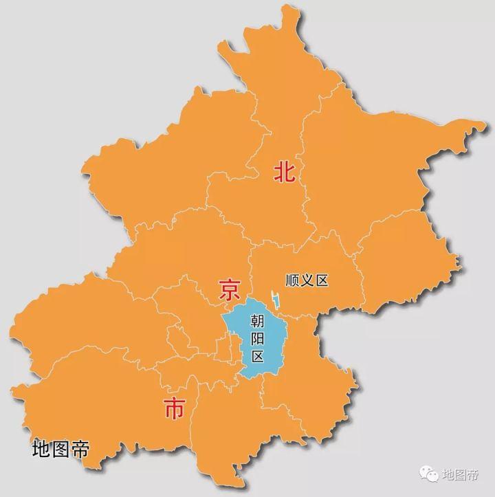 文章,请订阅微信公号: 地图帝 翻开北京市的政区图,我们会发现顺义图片