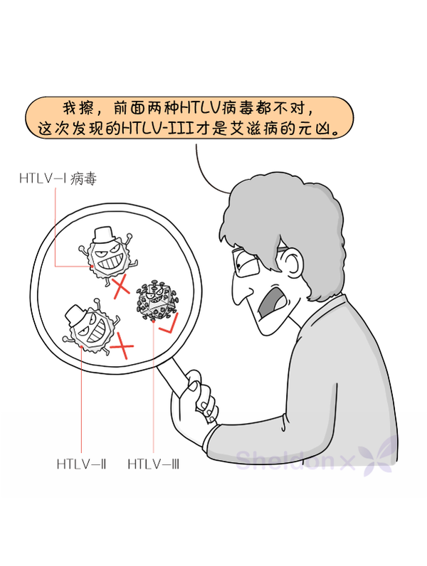 漫画| 谁先发现了艾滋病病毒?为争荣誉他们斗法数年,最终冰释前嫌