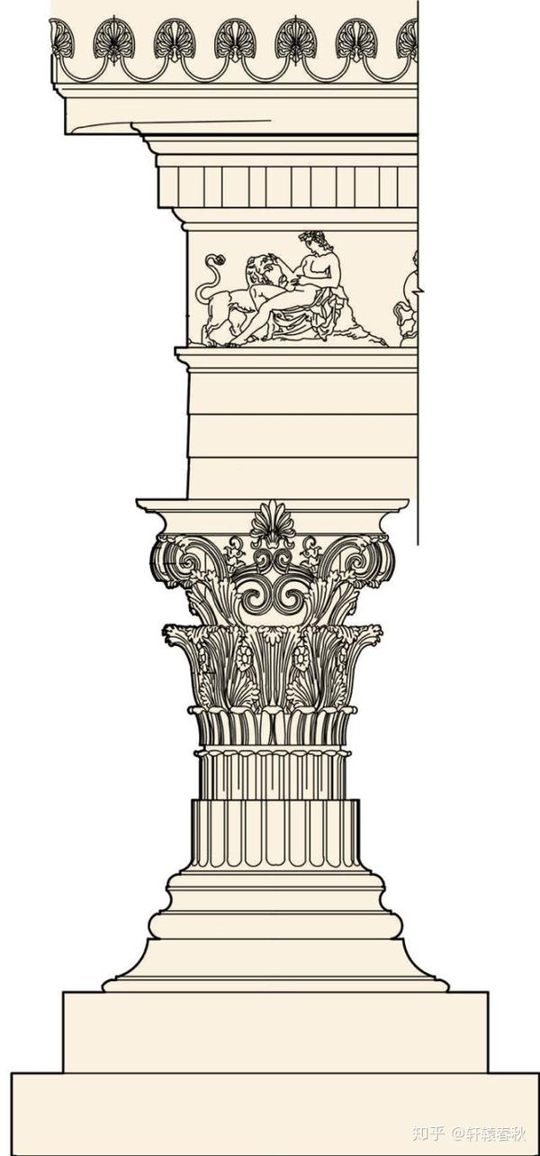 可能是因为科林斯柱式过于花哨,或是因为古希腊人的品性相对还是比较
