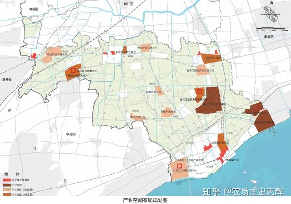 金山区2035总体规划 上海未来发展中,环杭州湾战略协同区之一