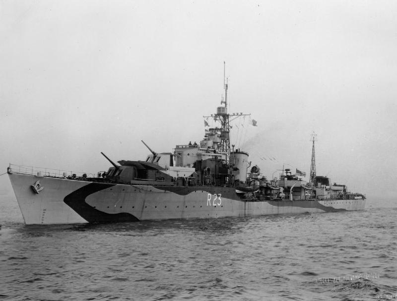 二战中的英国驱逐舰(简述)