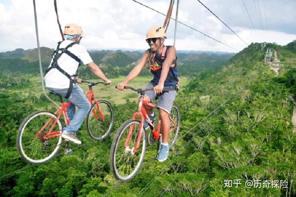 超嗨高空自行车,相约一场高空冒险!