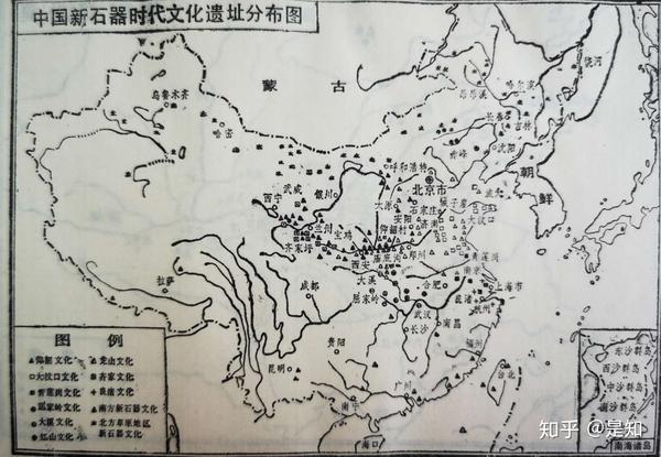 古籍探索基础功训练之历史地图(新石器时代)