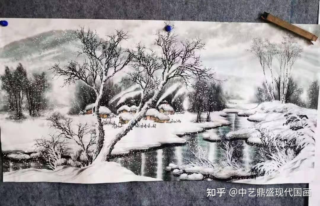 实力派冰雪画家高俊峰