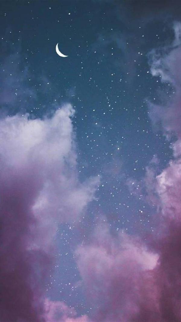 有哪些好看的关于星星月亮的壁纸?