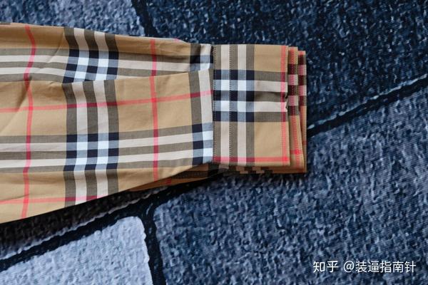 burberry衬衫真假对比