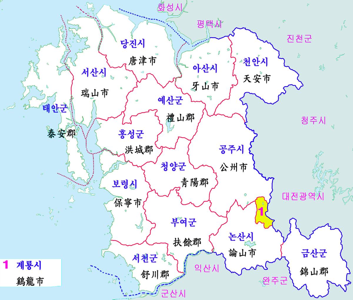 韩国选举地理(1):韩国行政区域简介