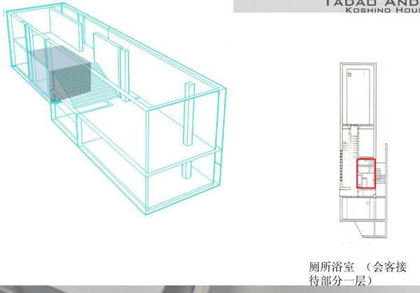 求安藤忠雄的小筱邸内部空间分析?