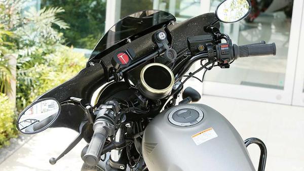 迷你哈雷日本kijimacustoms推出本田rebel500巡航改装套件