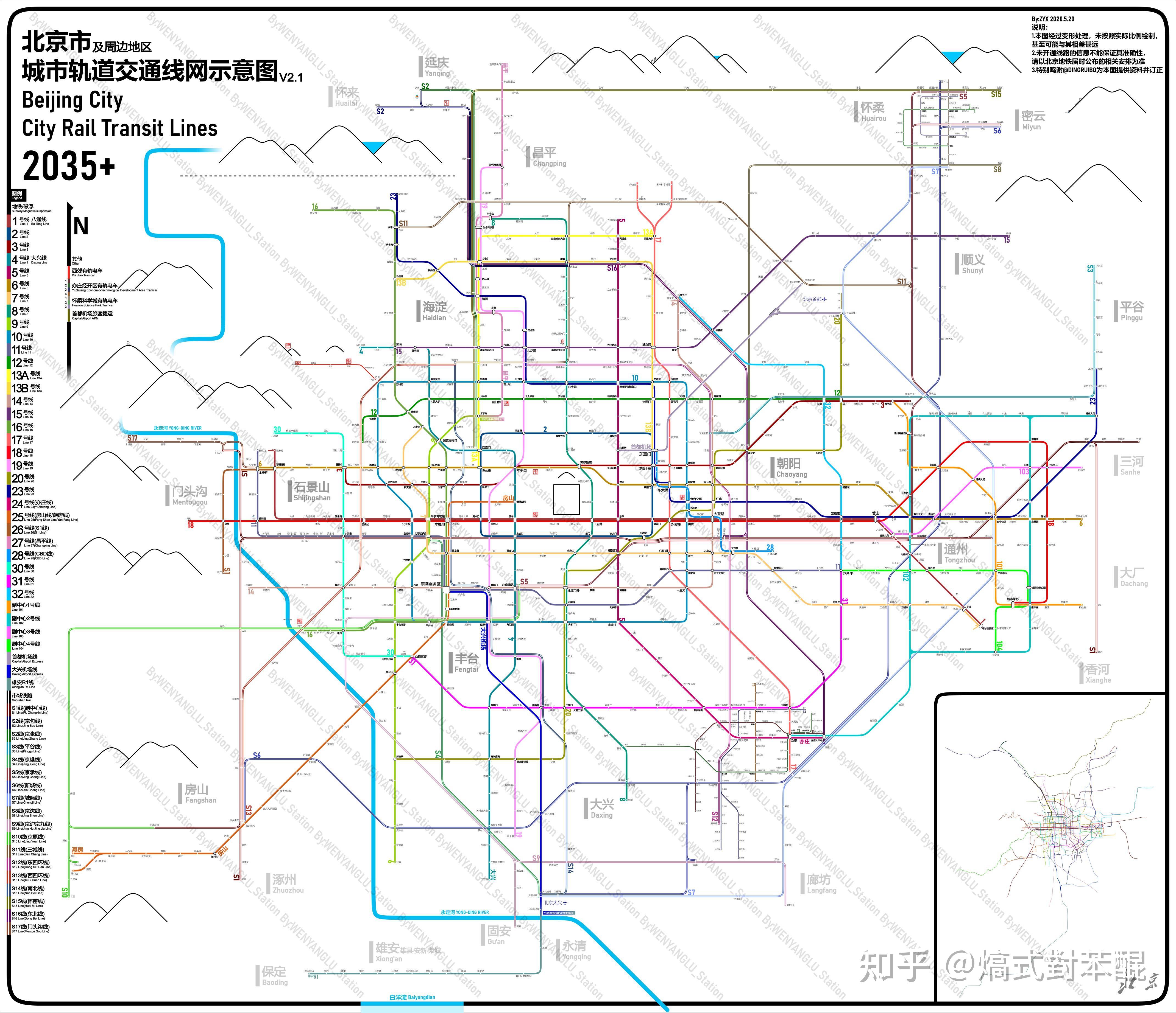 北京地铁2035