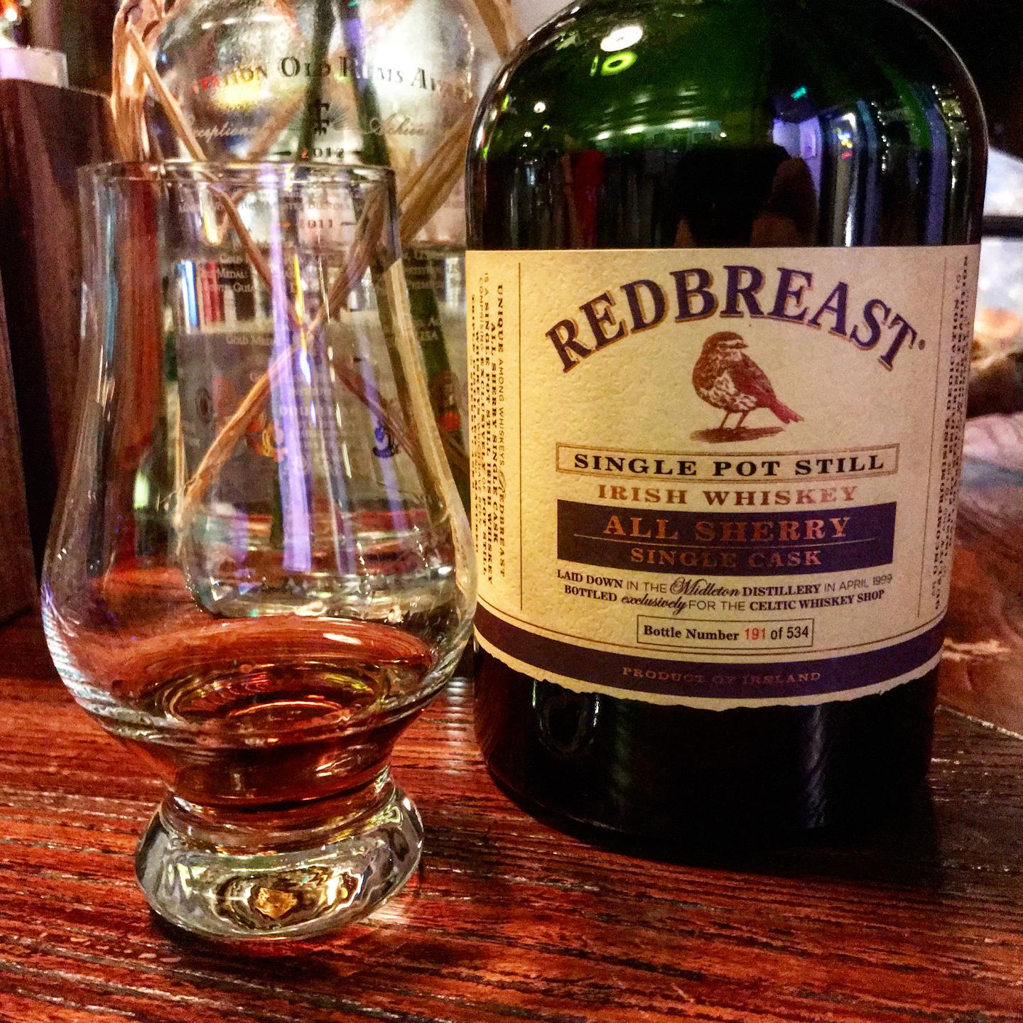 redbreast all sherry酒评
