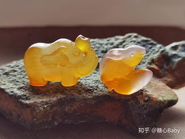 阿拉善戈壁糖心玛瑙(成品雕件)