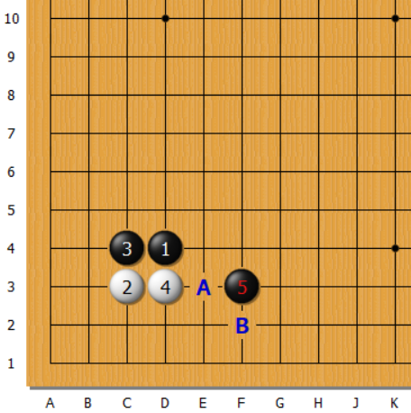 围棋中点三三的变化变得非常普遍,其中最复杂的变化之一当属芈氏飞刀