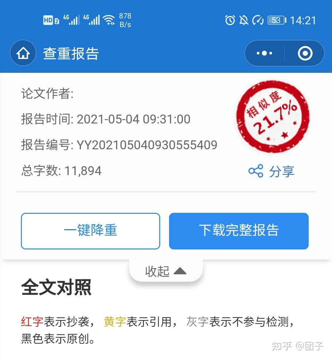 本科毕业论文查重率1%是什么概念?