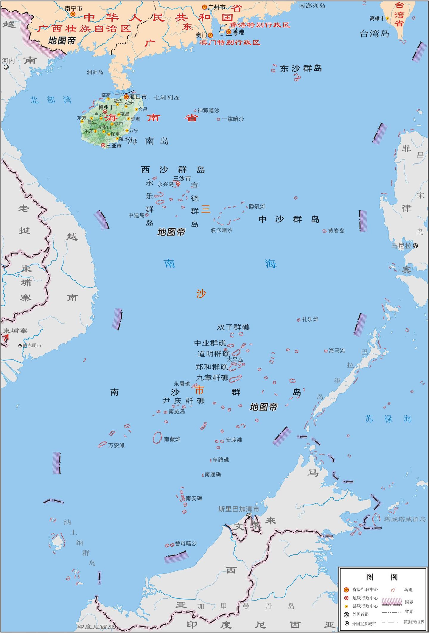 中国面积最大的市,三沙市究竟有多大?
