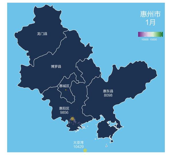 惠州市 均价10140 置信区间[9858,10422]